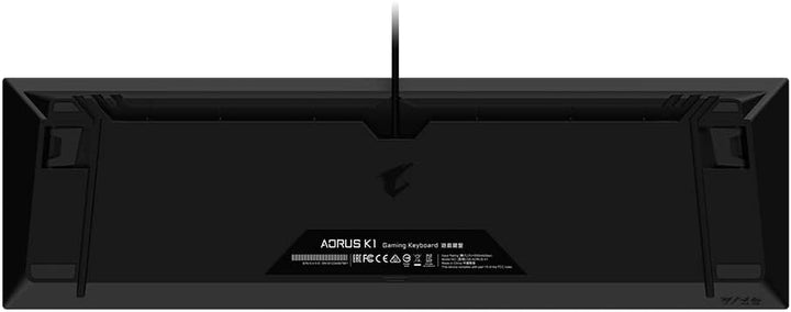 Aorus GK-AORUS K1 Gaming Keyboard, Black (AZERTY Layout)