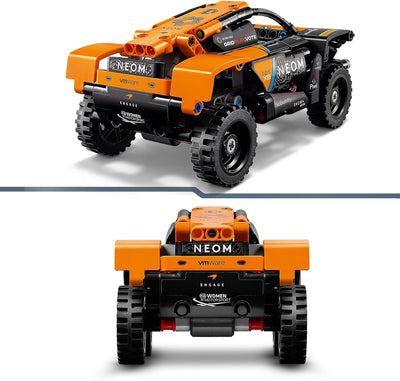 Lego Technic NEOM McLaren Extreme E Race Car Set, Auto-Spielzeug mit Rückziehmotor für Kinder, bauba