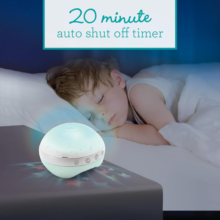 Infantino 3-in-1 Projektor Musik-Mobile, Umwandelbares Mobile, Lichtprojektor für Tisch & Kinderbett