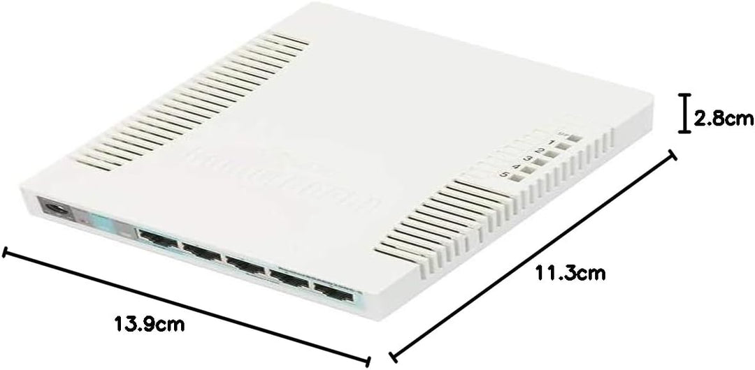 Mikrotik RB260GS Gigabit Ethernet (10/100/1000) Power over Ethernet (PoE) White