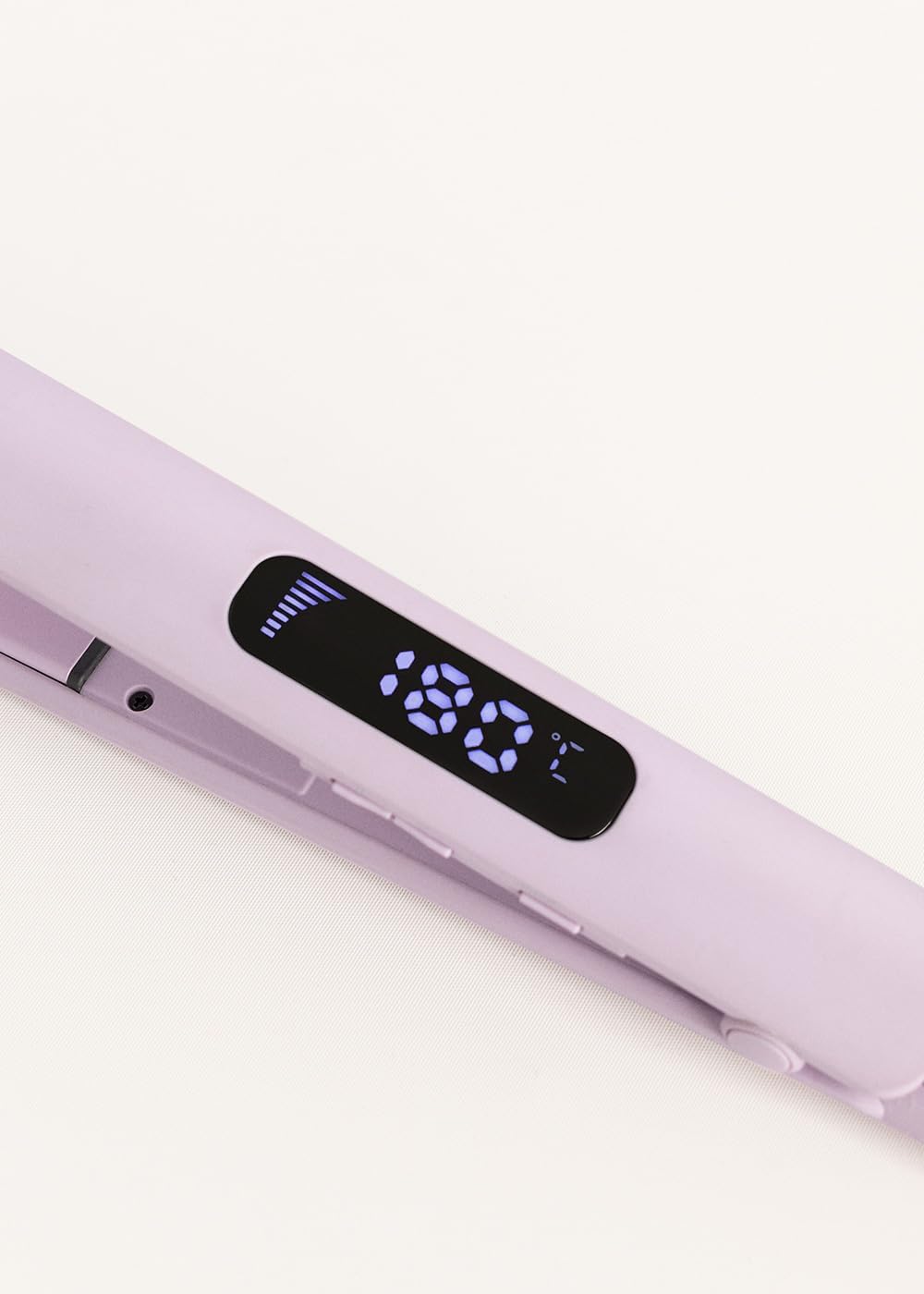 CREATE/CERAMIC STYLER SLIM/Keramikbeschichteter Haarglätter Violett/Digitales Glätteisen, 9 Temperat