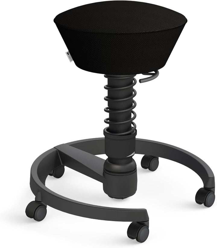 aeris Swopper Air – Ergonomischer Hocker mit extra weicher Polsterung – Bürohocker höhenverstellbar