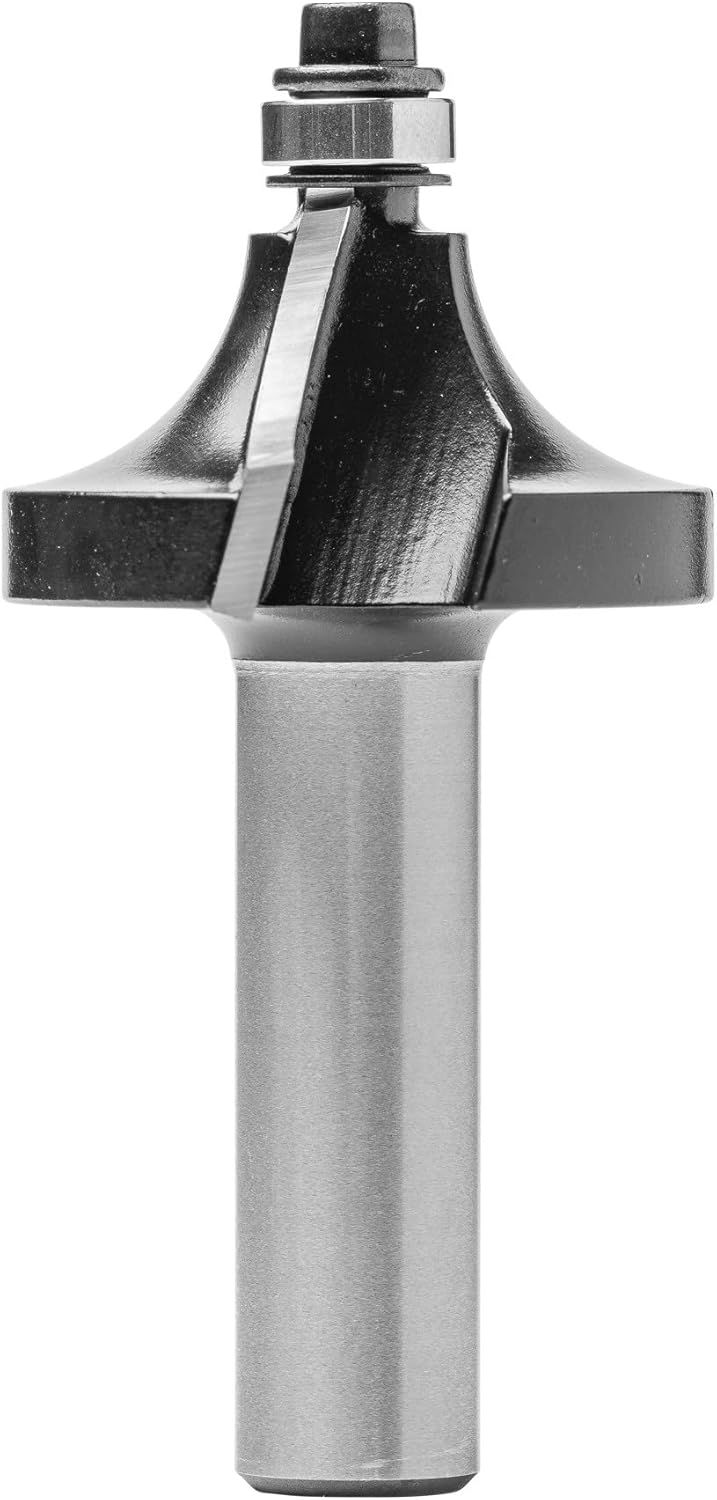 ENT 09898 Viertelstabfräser HW, Schaft (S) 12 mm, Durchmesser (D) 36,7 mm, NL 19 mm, R 12 mm, SL 40