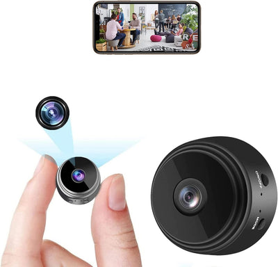 LySuyeo Mini Kamera, Überwachungskamera 1080P WiFi Kamera mit Bewegungserkennung Nachtsicht, Überwac