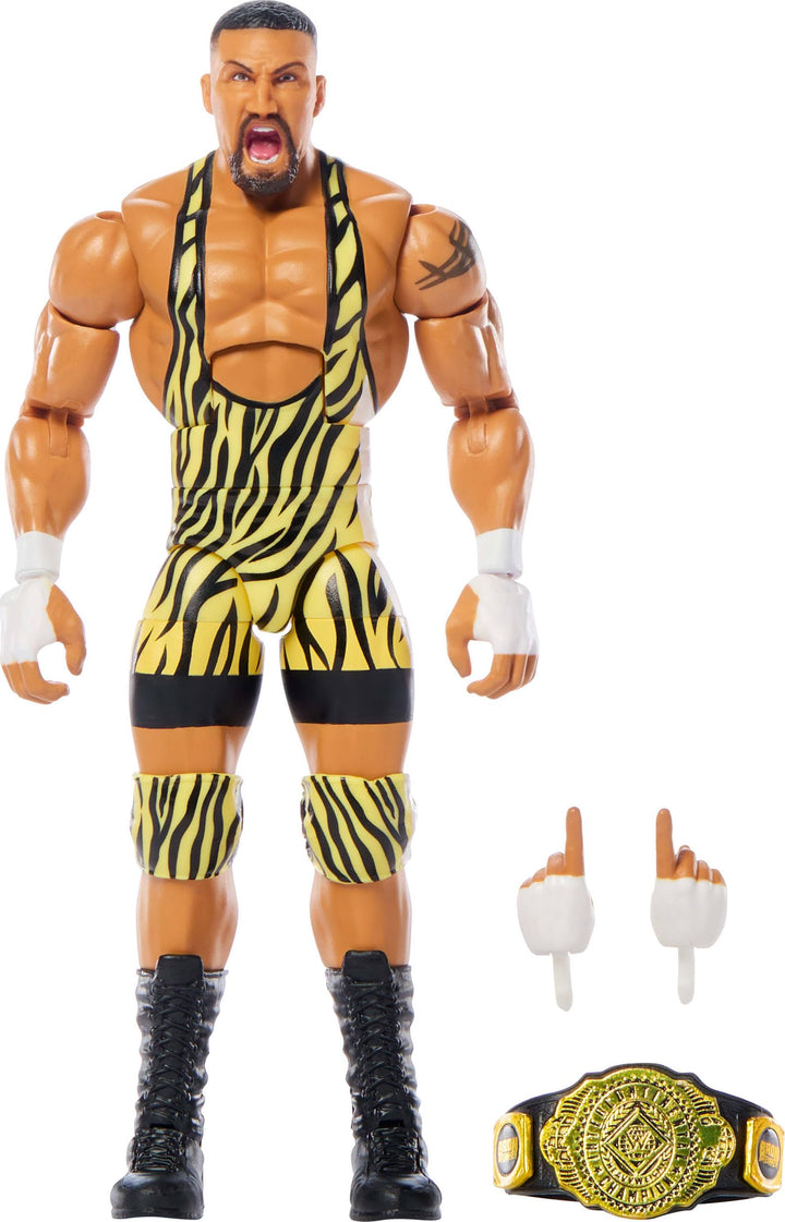 Mattel WWE Elite Actionfigur & Zubehör, Serie #119, 15,2 cm grosses Sammlerstück Bron Breaker mit 25