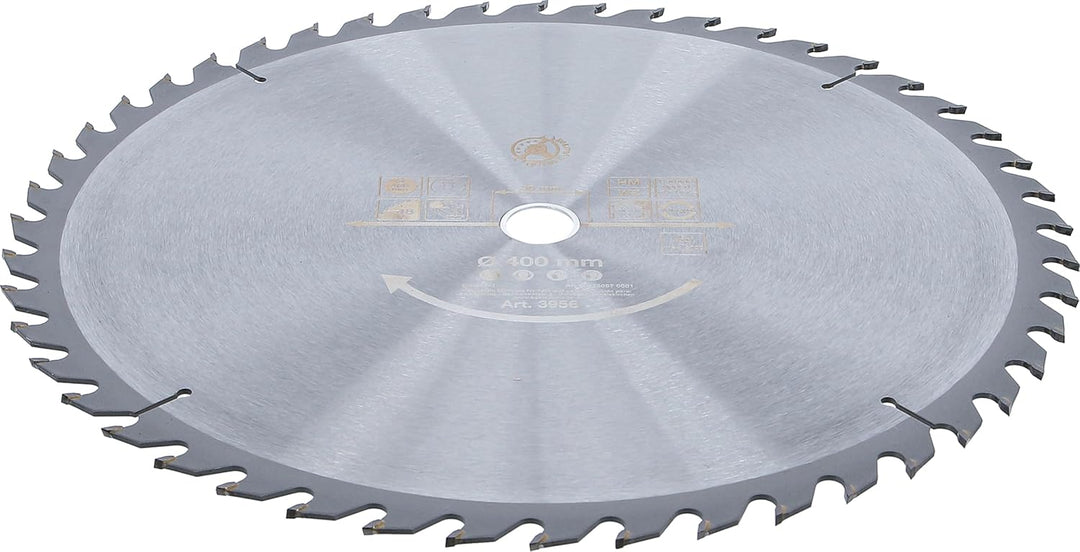 BGS Diy 3956 | Hartmetall-Kreissägeblatt | Ã˜ 400 X 30 X 3,4 Mm | 48 Zähne Ø 400 x 30 x 3,4 mm | 48