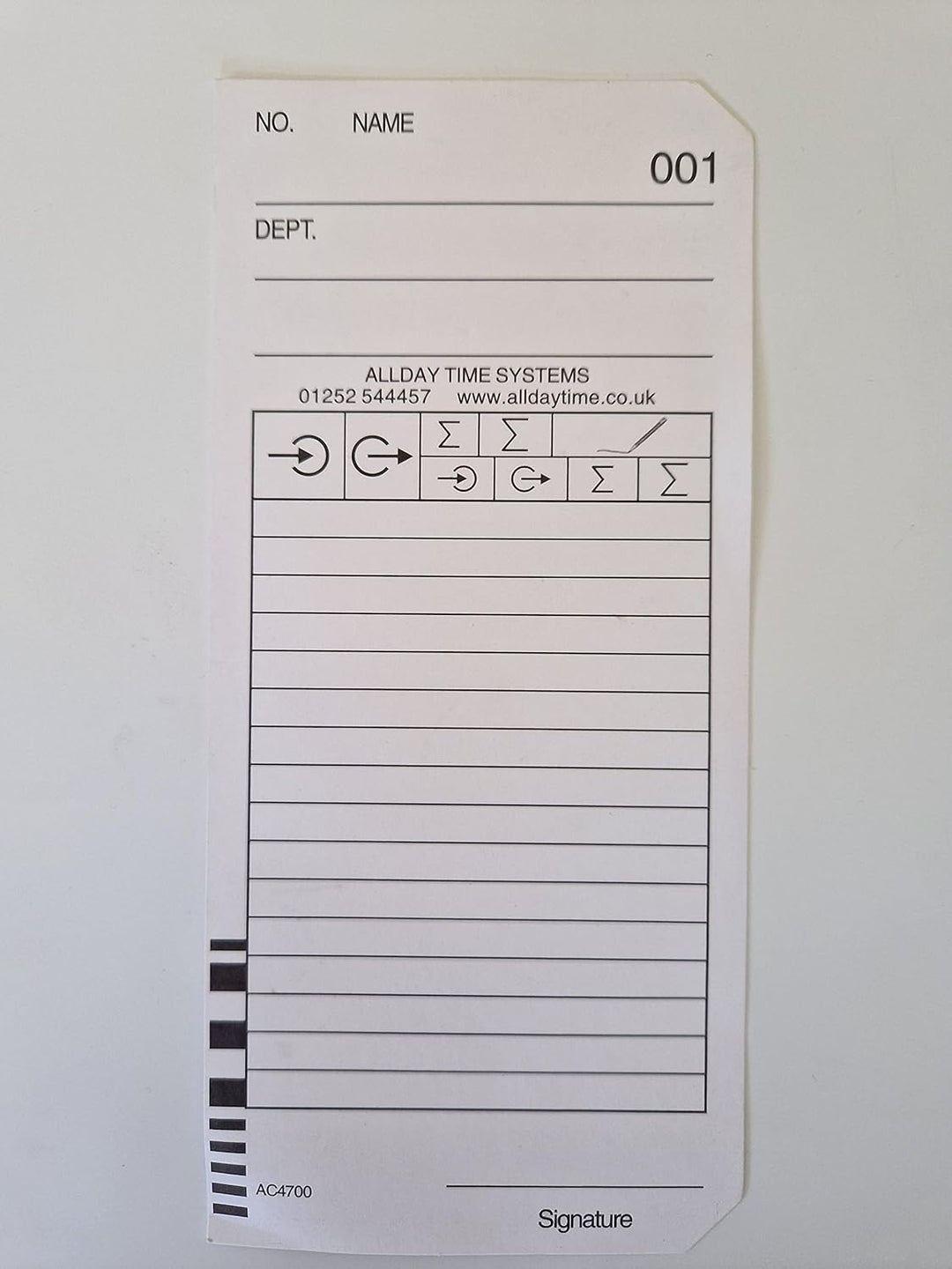 Kartenständer - QC200 / QC400N/ QC500N/ BX1500/ QR350, QR375, QR395 Weiss