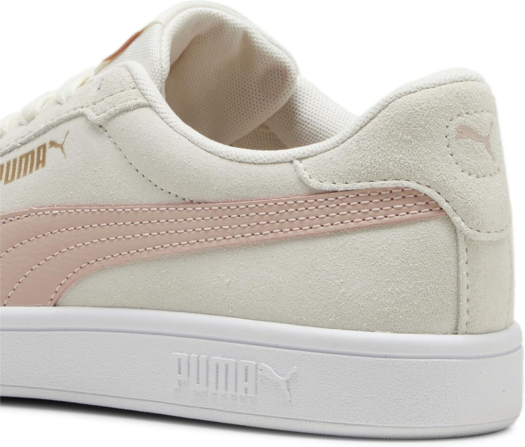 PUMA Unisex Smash 3.0 Sneaker 37.5 EU Warm White Rose Quartz Puma White, 37.5 EU Warm White Rose Qua