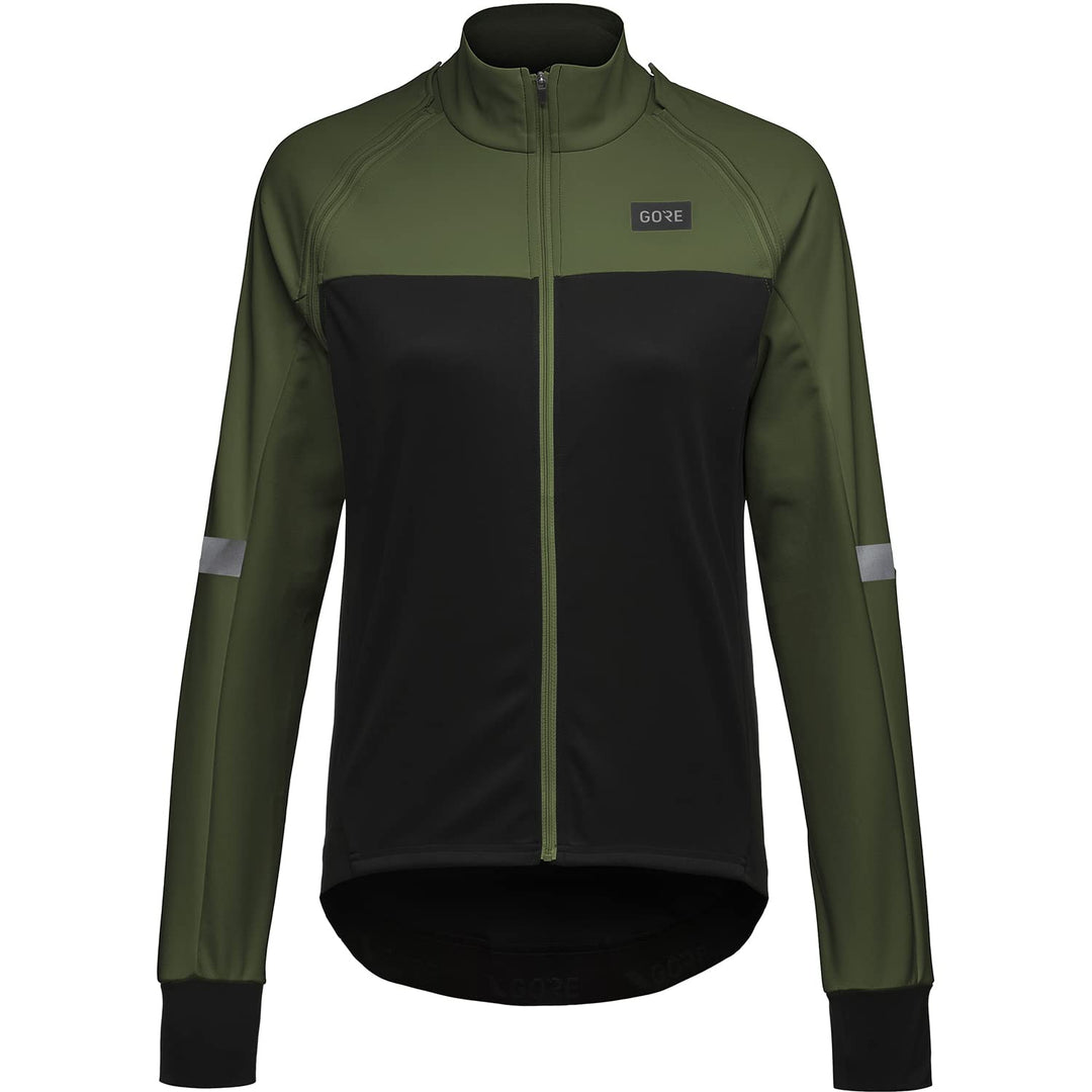 GORE WEAR Damen Phantom Jacke Damen Jacke 34 Black/Utility Green, 34 Black/Utility Green