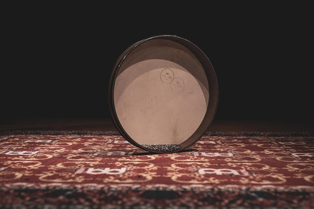 Sonic Energy 18" Ozean Trommel – Mit Ziegenfell und Kunststofffell – Wellenklang für Meditation, Yog