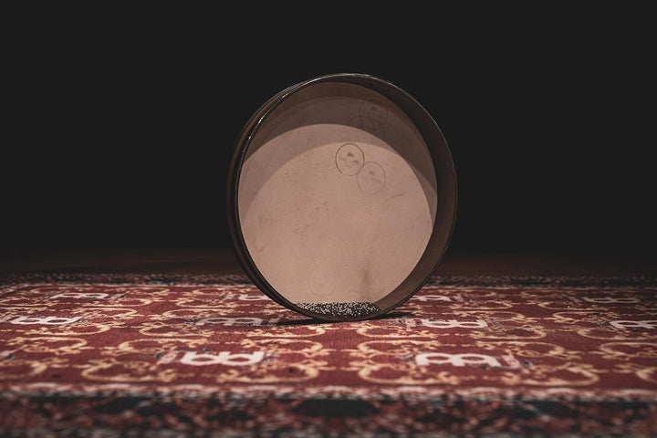 Sonic Energy 18" Ozean Trommel – Mit Ziegenfell und Kunststofffell – Wellenklang für Meditation, Yog