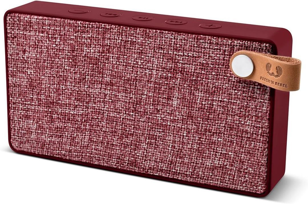 Fresh 'n Rebel ROCKBOX SLICE Fabriq Edition Ruby | Kabelloser Bluetooth Lautsprecher Ruby Slice, Rub
