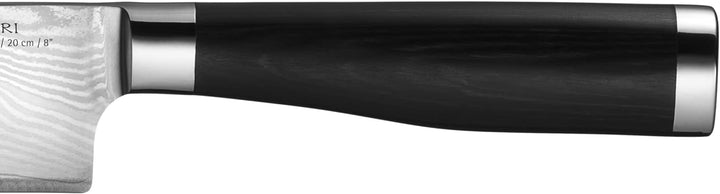WMF Yari Allzweckmesser 27,5 cm, japanischer Spezialklingenstahl, 67 Lagen Griff aus Pakkaholz, Dama