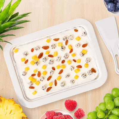 Eisplatte zum eis machen, Ice Rolls Maschine, Ice Cream Rolls Maker, Eisplatte Eis Rolls, Ice Cream
