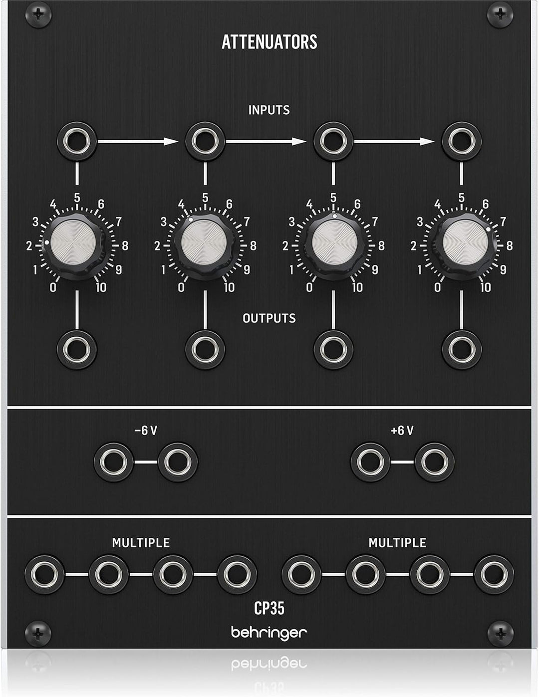 Behringer CP35 ATTENUATORS Legendäres analoges Attenuator- und Multiples-Modul für Eurorack, CP35 AT