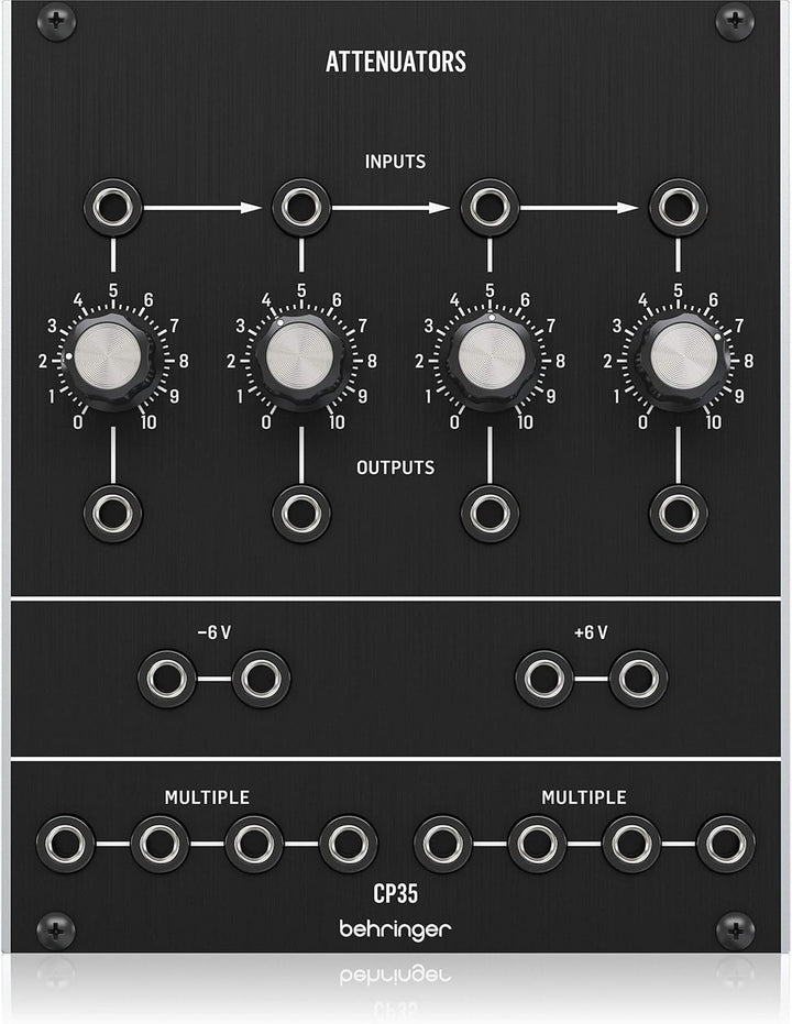 Behringer CP35 ATTENUATORS Legendäres analoges Attenuator- und Multiples-Modul für Eurorack, CP35 AT