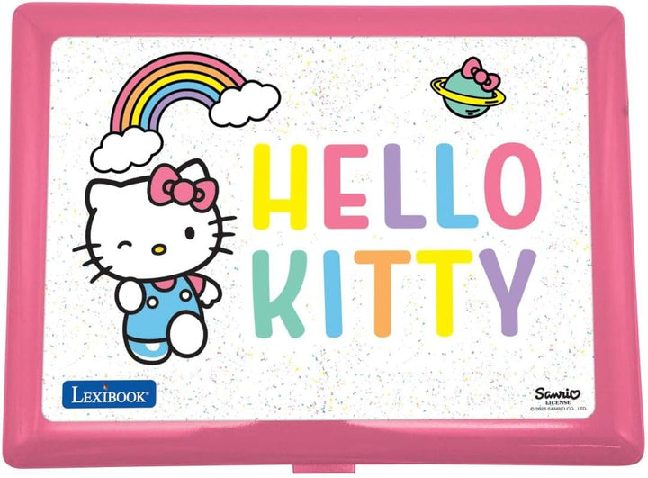 Lexibook, Hello Kitty, Zweisprachiger Lern-Laptop Englisch/Deutsch,164 Aktivitäten: Sprache, Schreib