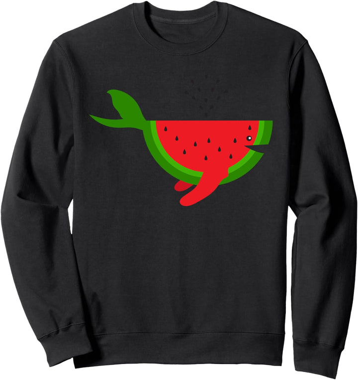 Wal Meerestier Melone Umweltschutz Ozean Sweatshirt