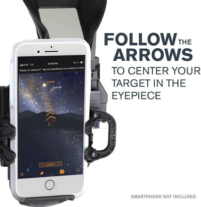 Celestron 22460 StarSense Explorer DX 102AZ Smartphone App-fähiges Refraktor-Teleskop, kompatibel mi