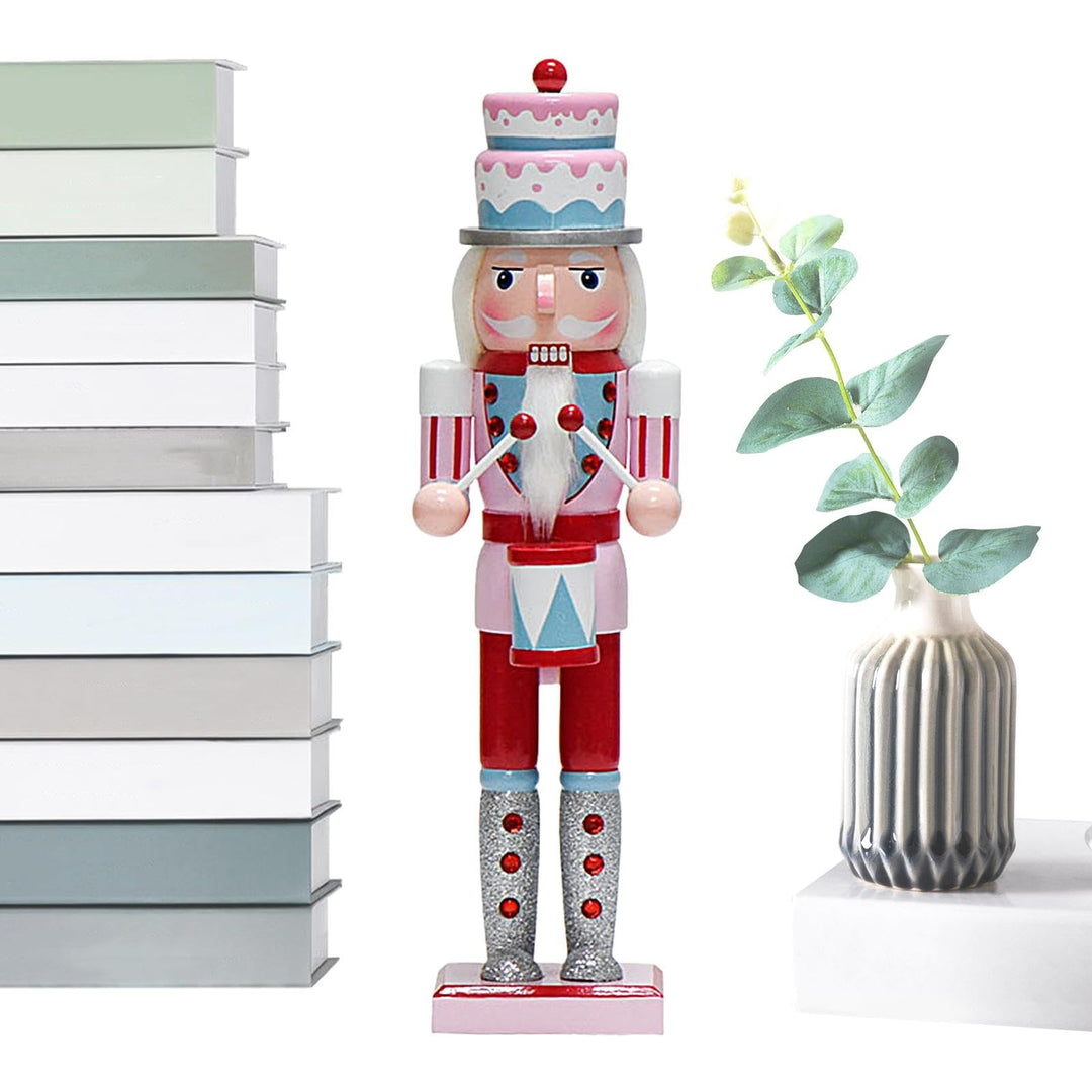 Nussknacker-Weihnachtsschmuck, Nussknacker-Figur aus Holz, Ornamente von Nussknacker-Figuren - dekor