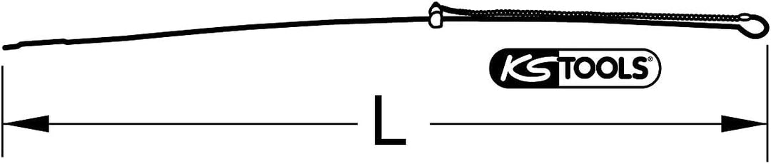 KS Tools 150.9285 Ölkontrollstab für VAG