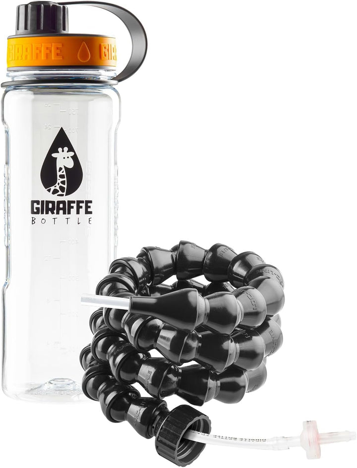 Trinksystem Giraffe Trinkflasche, mit Freisprechfunktion, durchsichtige Flasche 36 Inch / 91 cm, 36