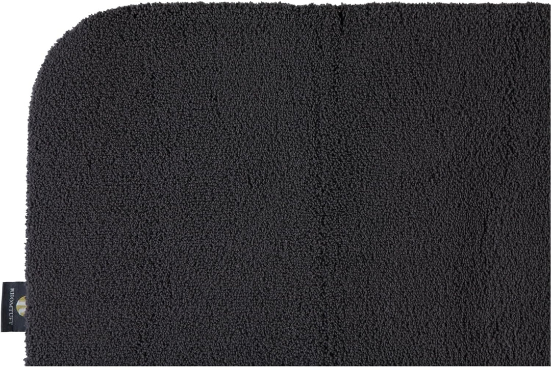 Rhomtuft Badematte Aspect, Farbe: zinn, Grösse: 70x120cm 70x120 cm, 70x120 cm