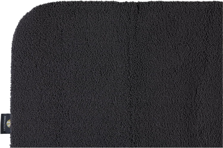 Rhomtuft Badematte Aspect, Farbe: zinn, Grösse: 70x120cm 70x120 cm, 70x120 cm