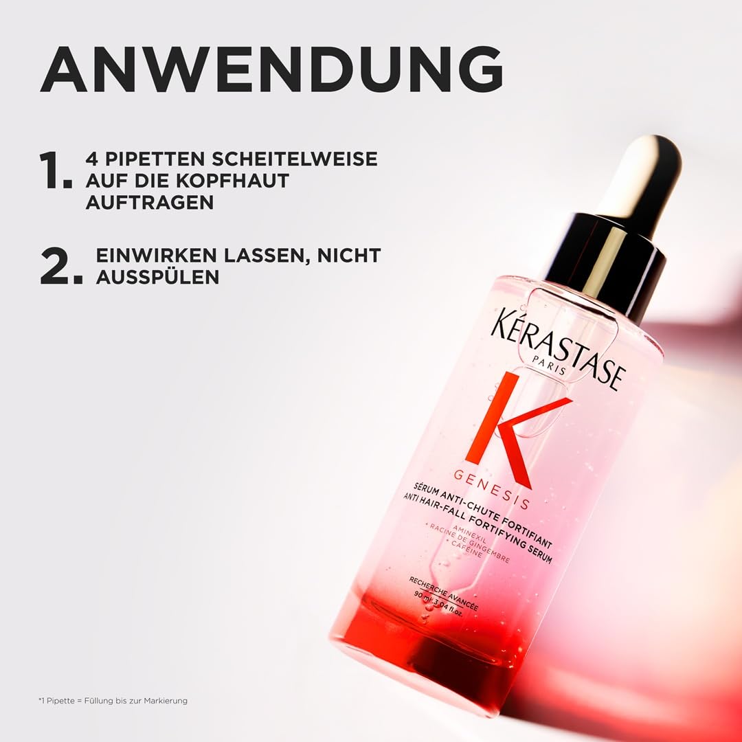 Kérastase Stärkende Haarkur für feines und brüchiges Haar, Gegen Haarausfall und Haarbruch, Sérum An