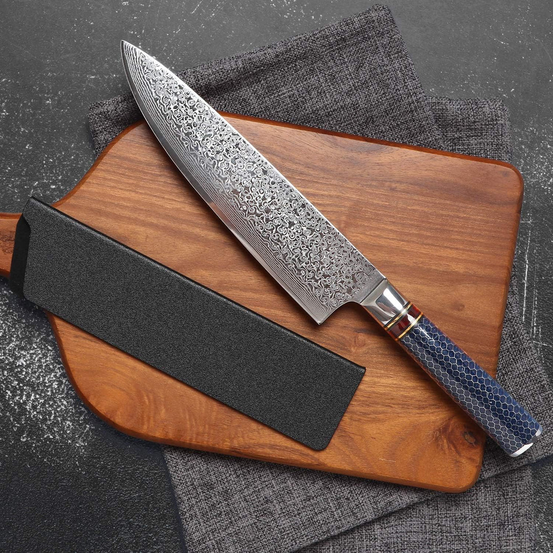 WeKit Küchenmesser Damastmesser 20,32 cm kochmesser Scharfes Japanisches messer VG-10 Stahl Profi Ch