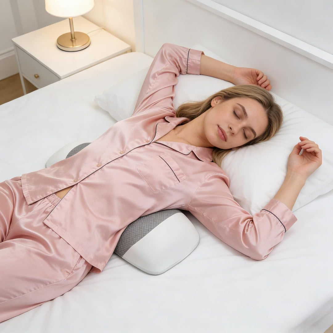 Ergonomisches Lendenkissen für Bett &amp; Sofa – Orthopädisches Lordosekissen zur Entlastung der Lendenw