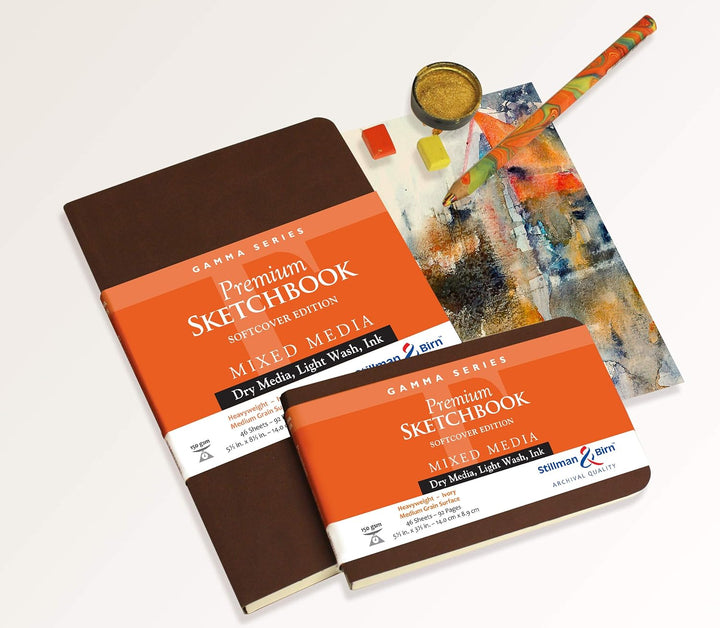 Gamma Softcover Sketchbook 8X10 by Stillman & Birn