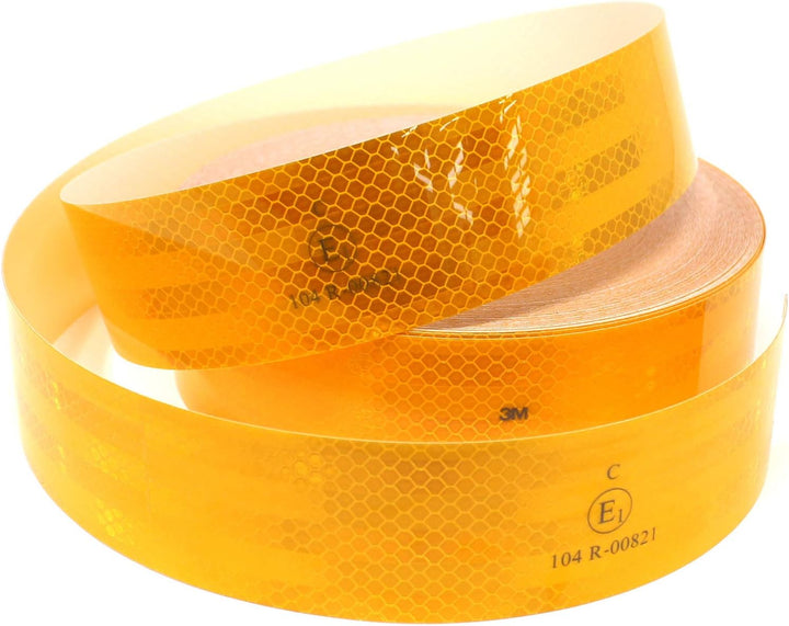 3M Diamond Grade 983 Scotchlite Konturmarkierung 50mm Reflexfolie Reflexband - Finest Folia (Gelb-71