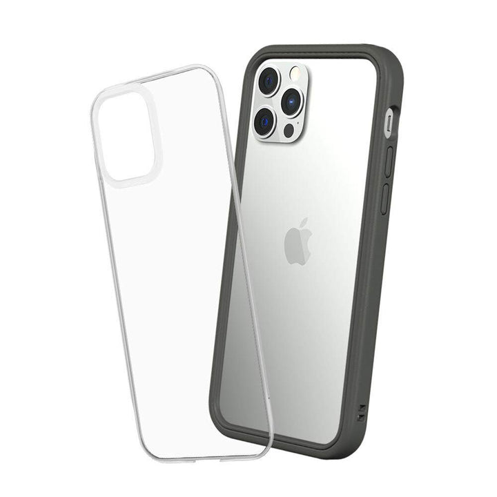 RhinoShield Modulares Case kompatibel mit [iPhone 12/12 Pro] | Mod NX - Anpassbare & stossdämpfende