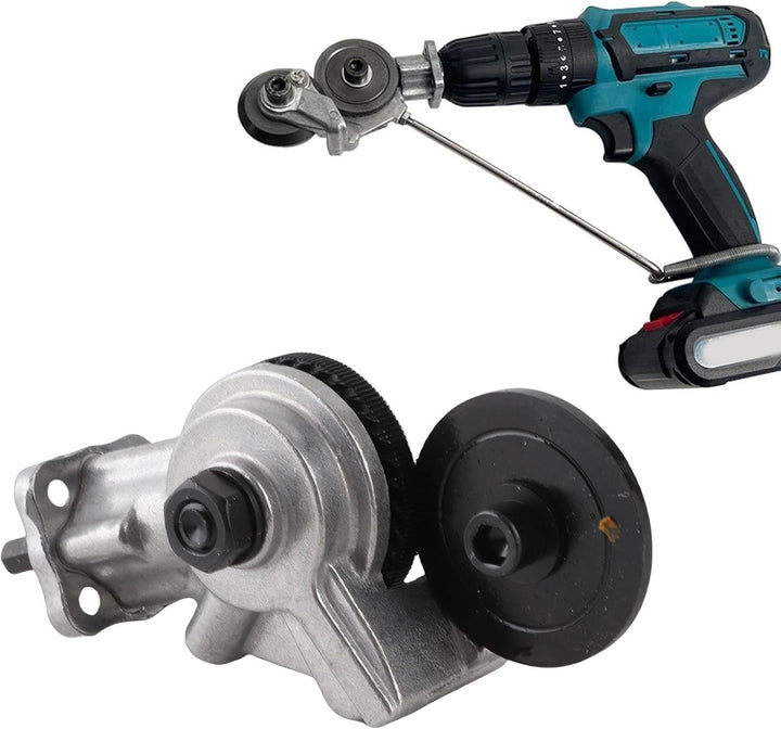 Elektrische Bohrmaschine Plattenschneider Metallknabber Metallblechschneider Tragbares Metallschneid