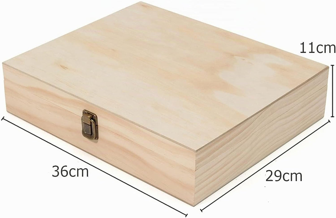 RoseFlower 74 Slots Ätherisches Öl Box aus Holz - Ideales Aufbewahrungsbox Organisator für Ätherisch