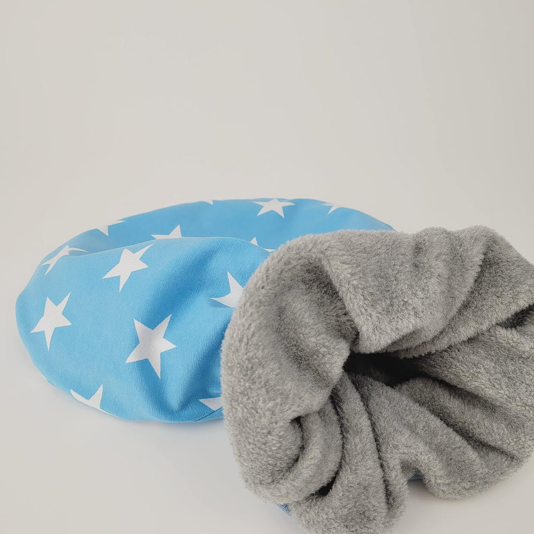 Lilakind Schlafsack Strampelsack Pucksack Frühling/Sommer Sterne Jeansblau Weiss 12-18 M 70 cm lang,