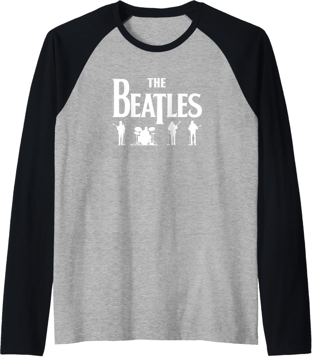 The Beatles Let It Be Light Silhouetten Raglan
