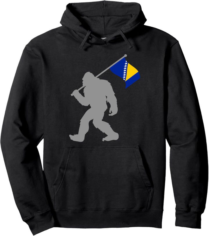Bosna i Hercegovina Fahne auf Bosnien und Herzegowina Flagge Pullover Hoodie