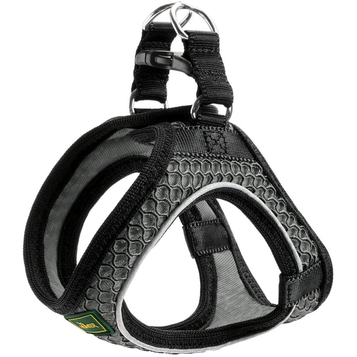 HUNTER Hundegeschirr HILO COMFORT, Farbe: anthrazit, Easy Step-In Geschirr für kleine bis mittlere H