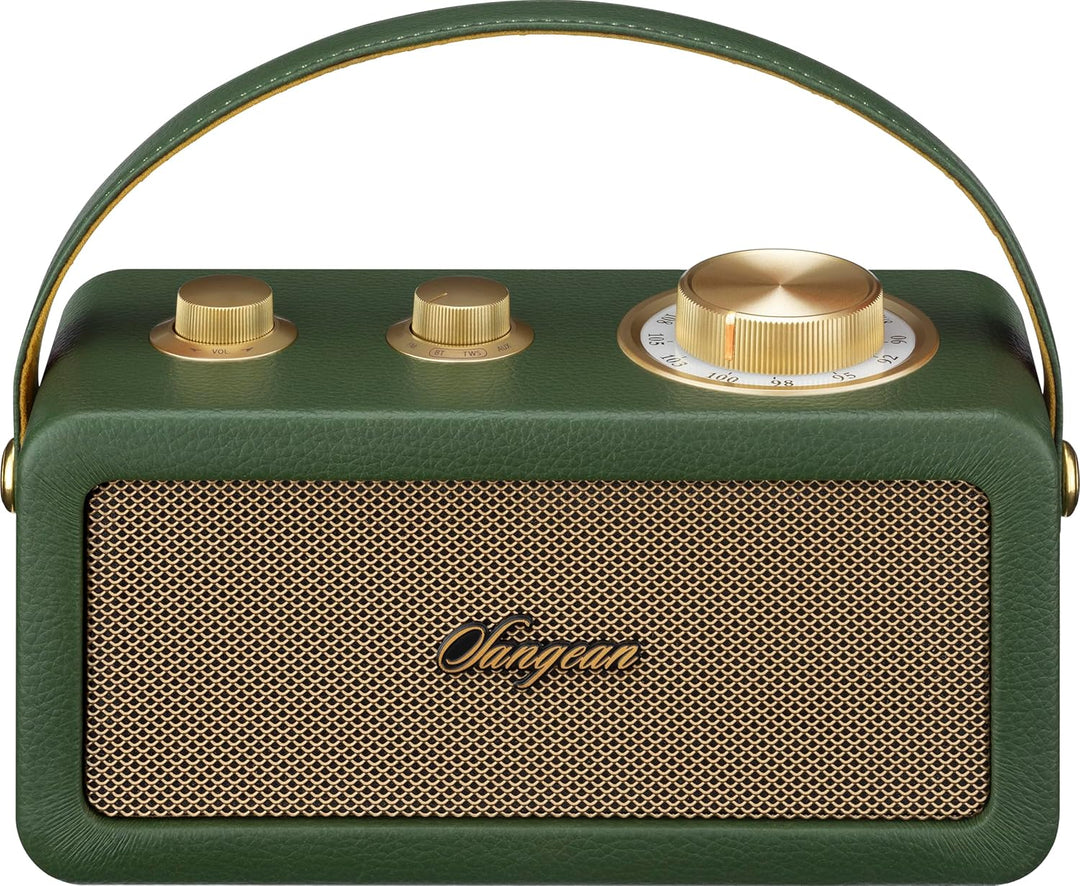 Sangean RA-101 Portable Analog Gold, Grün