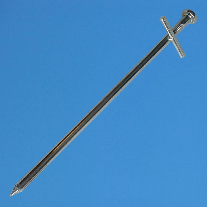 DCP Quality 1-100 Zeltheringe Tarzan 17cm aus Stahl für Harte Böden, Felsbodenheringe Hering Erdnage