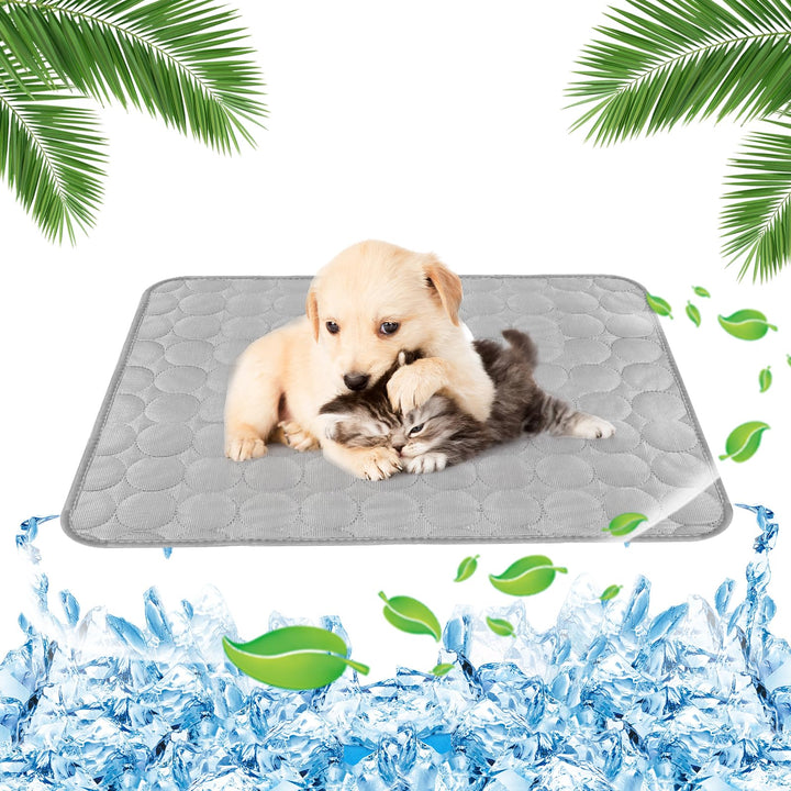Kühldecken Schlafplätze &amp; Möbel für Hunde 62×50cm Katzen Kühlmatte Hund Ohne Gel Kühlplatte Kaninche