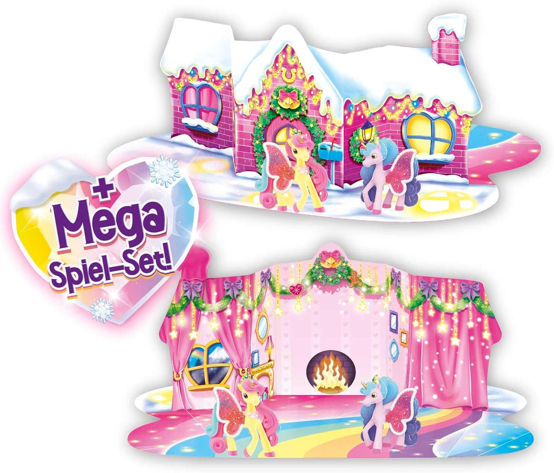 Galupy Rainbow Unicorn Spielzeug-Adventskalender für Kinder – Einhorn-Weihnachtskalender für Mädchen