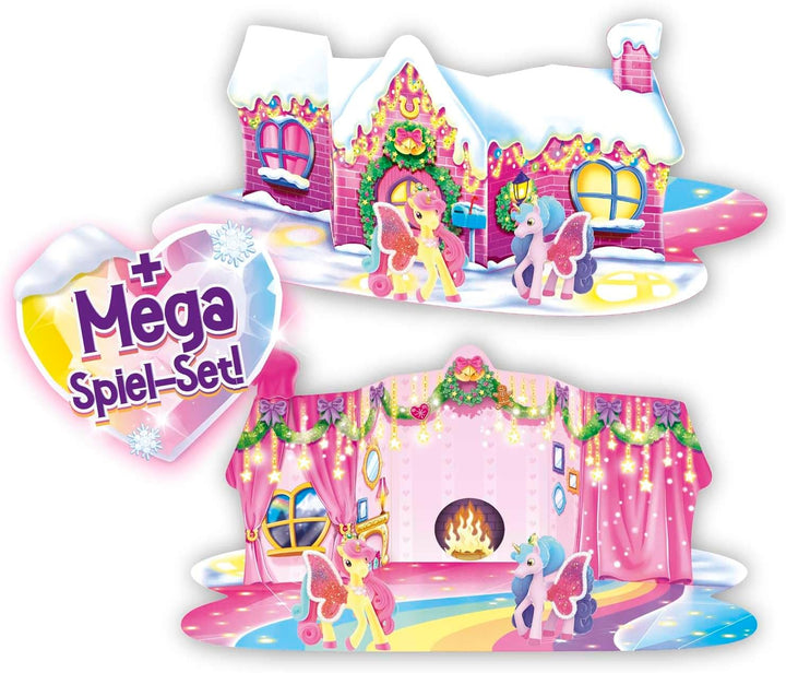 Galupy Rainbow Unicorn Spielzeug-Adventskalender für Kinder – Einhorn-Weihnachtskalender für Mädchen