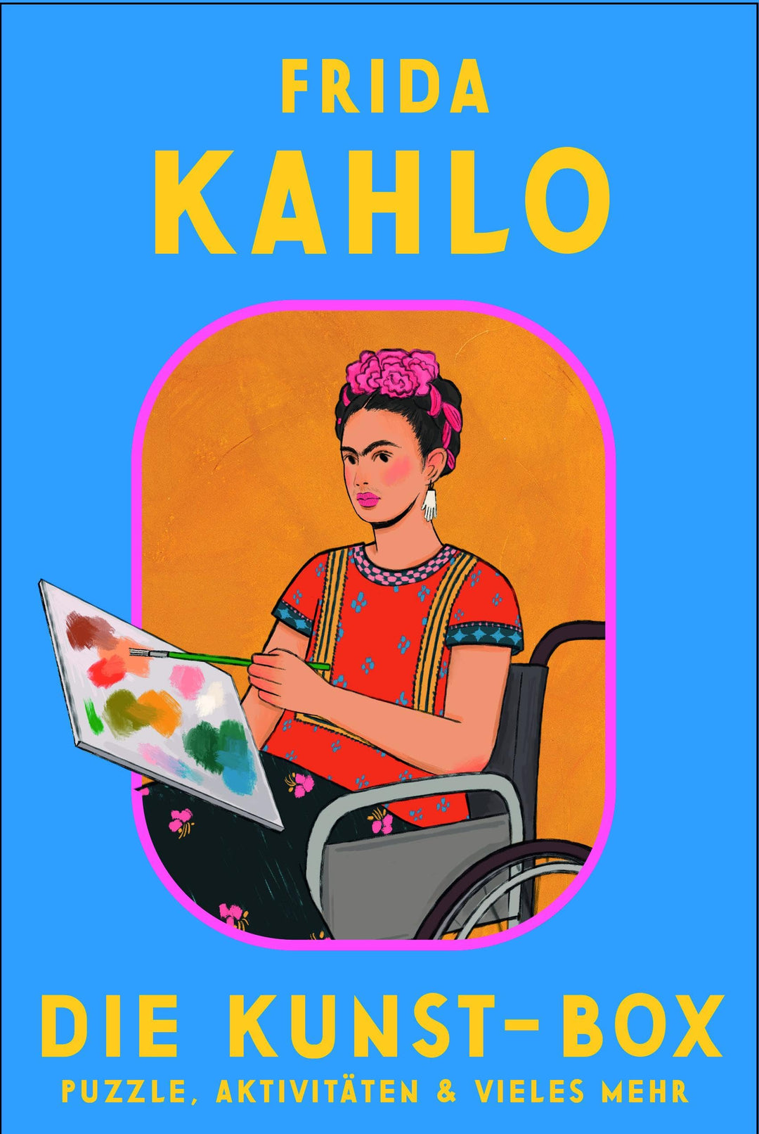 Die Kunst-Box: Frida Kahlo, Zubehör mit Buch