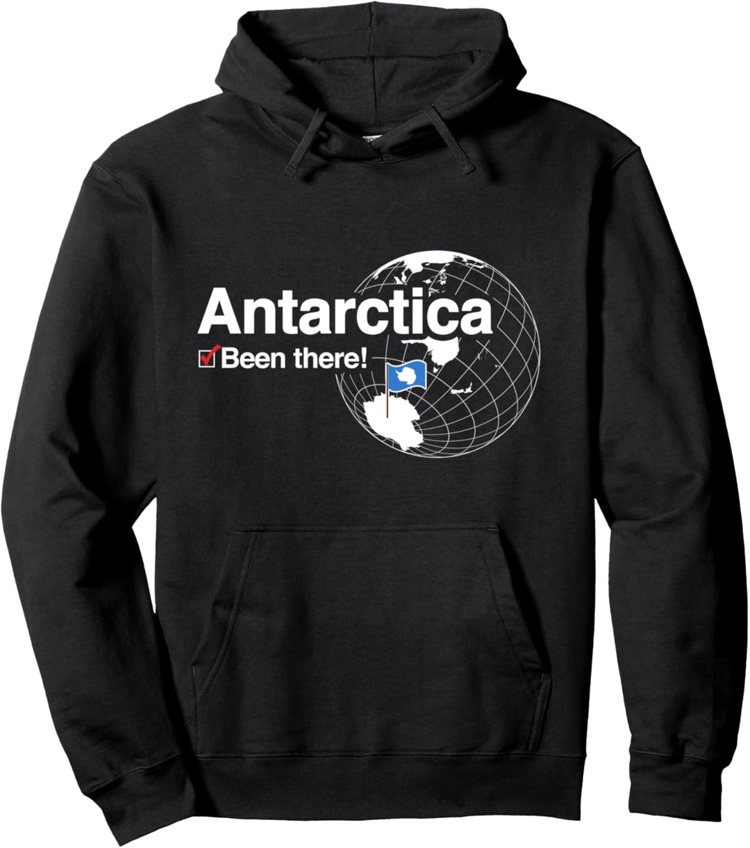 I've Been There Flagge der Antarktis Pullover Hoodie