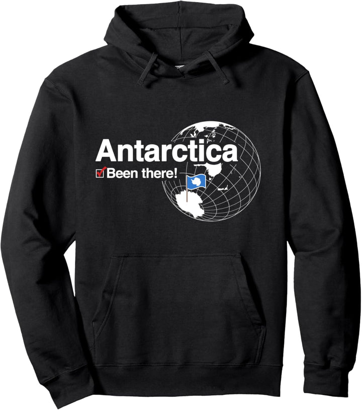 I've Been There Flagge der Antarktis Pullover Hoodie