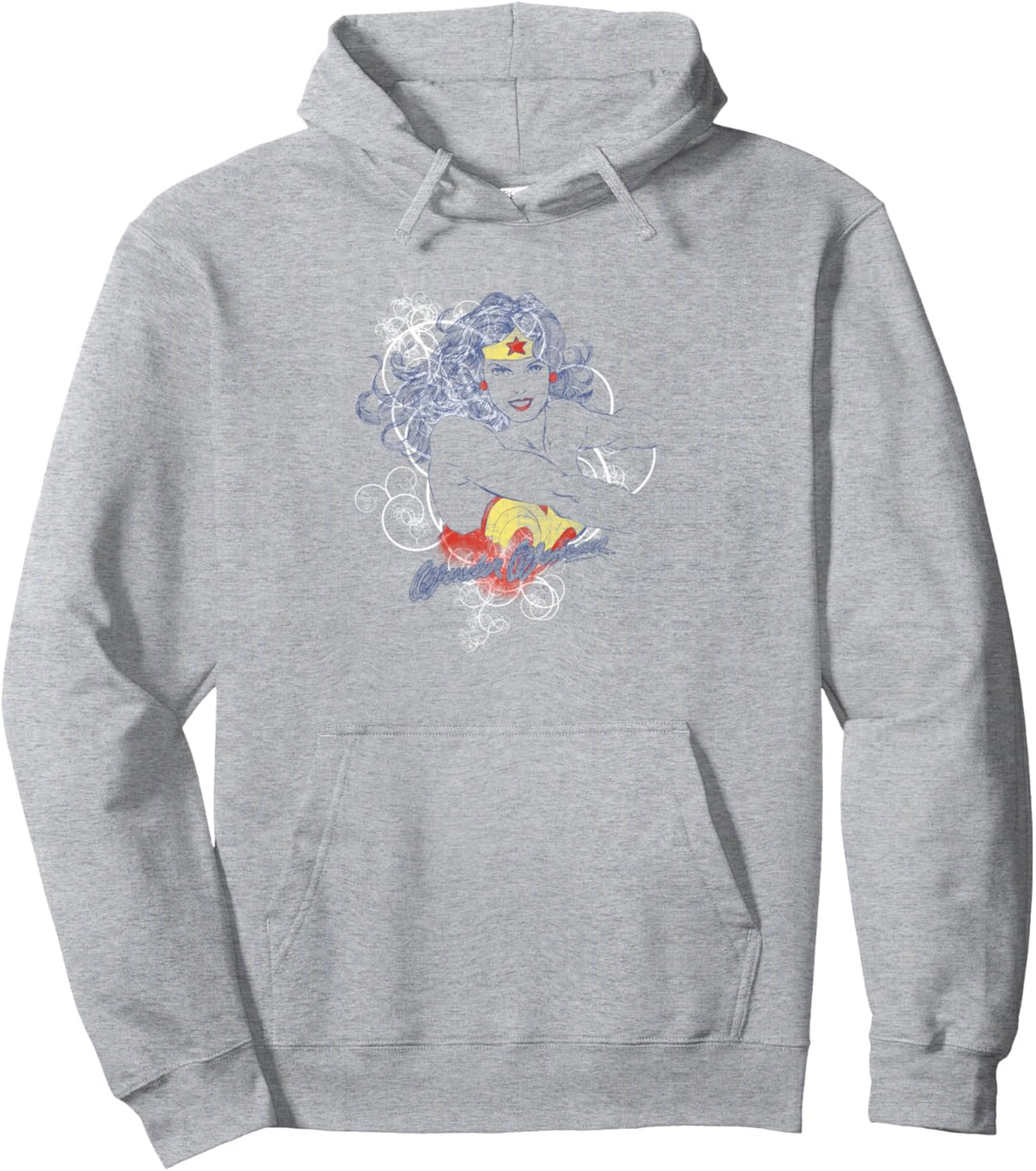 Wonder Woman Sketch Truth Pullover Hoodie