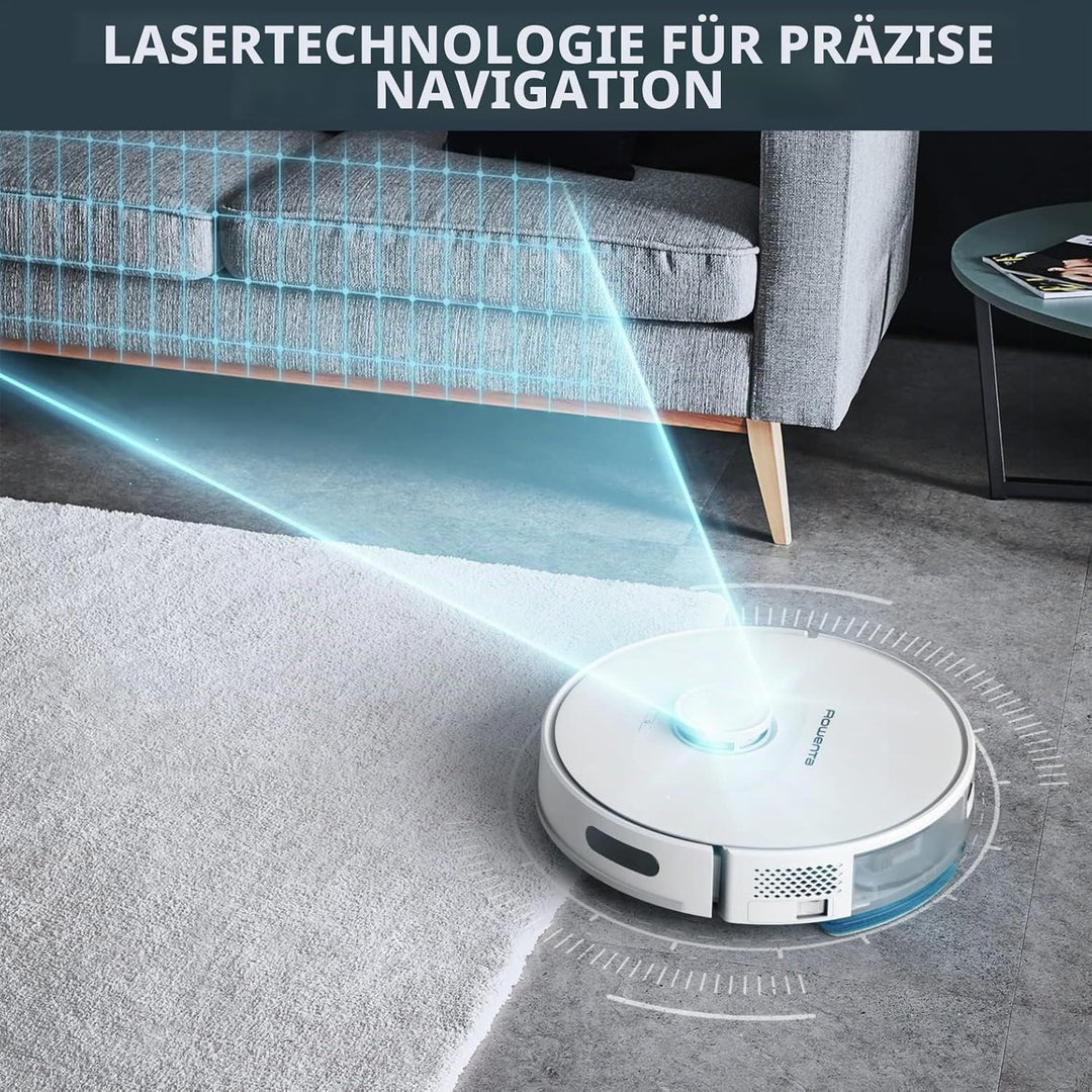 Rowenta RR8567 X-Plorer Serie 75 4-in-1 Wisch- &amp; Saugroboter | Laser-Navigationssystem | 3 Reinigung